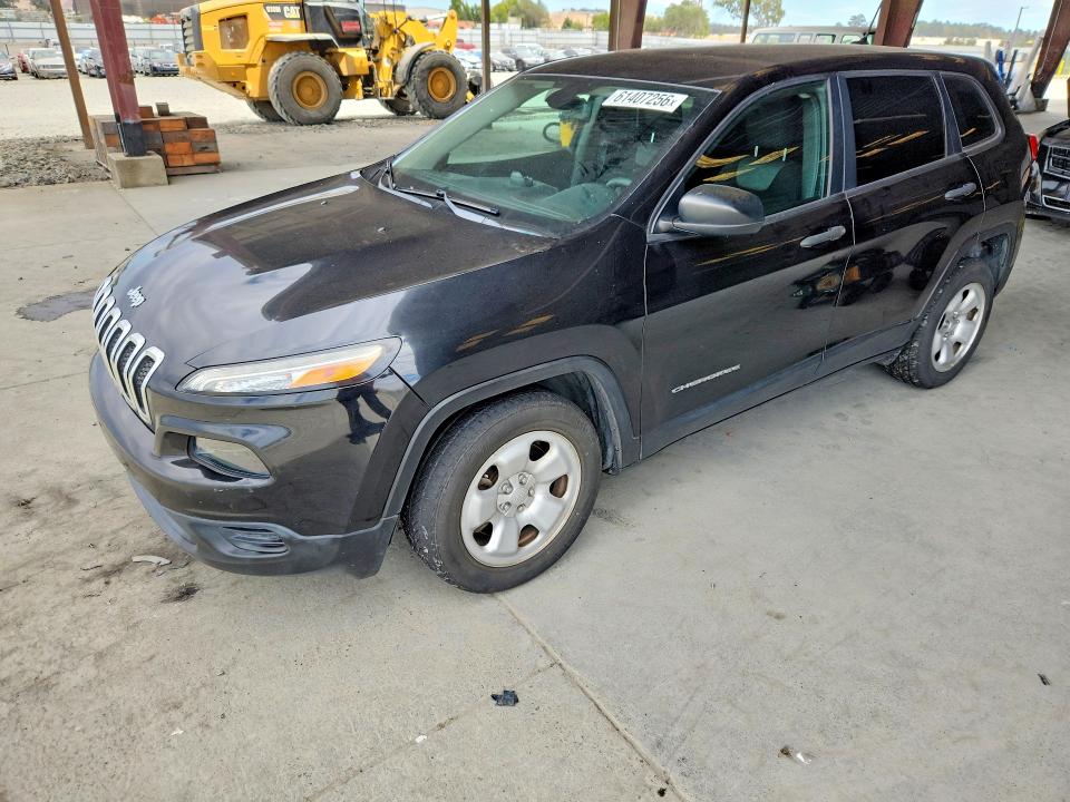 2015 Jeep Cherokee მანქანა იყიდება აუქციონზე, vin: 1C4PJLAB5FW660523, აუქციონის ნომერი: 61407256