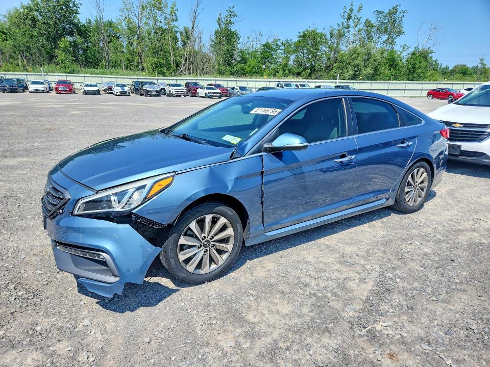 Auction sale of the 2015 Hyundai Sonata, vin: 5NPE34AF8FH235801, lot number: 61766196