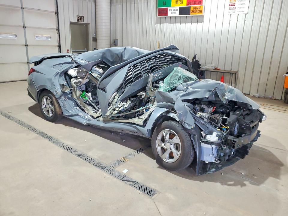 61148256 :رقم المزاد ، KMHLL4AG8MU173220 vin ، 2021 Hyundai Elantra مزاد بيع