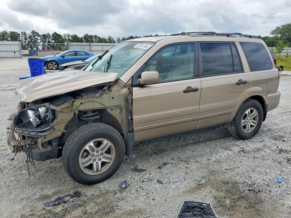 Продажа на аукционе авто 2004 Honda Pilot, vin: 2HKYF18524H557122, номер лота: 62491906
