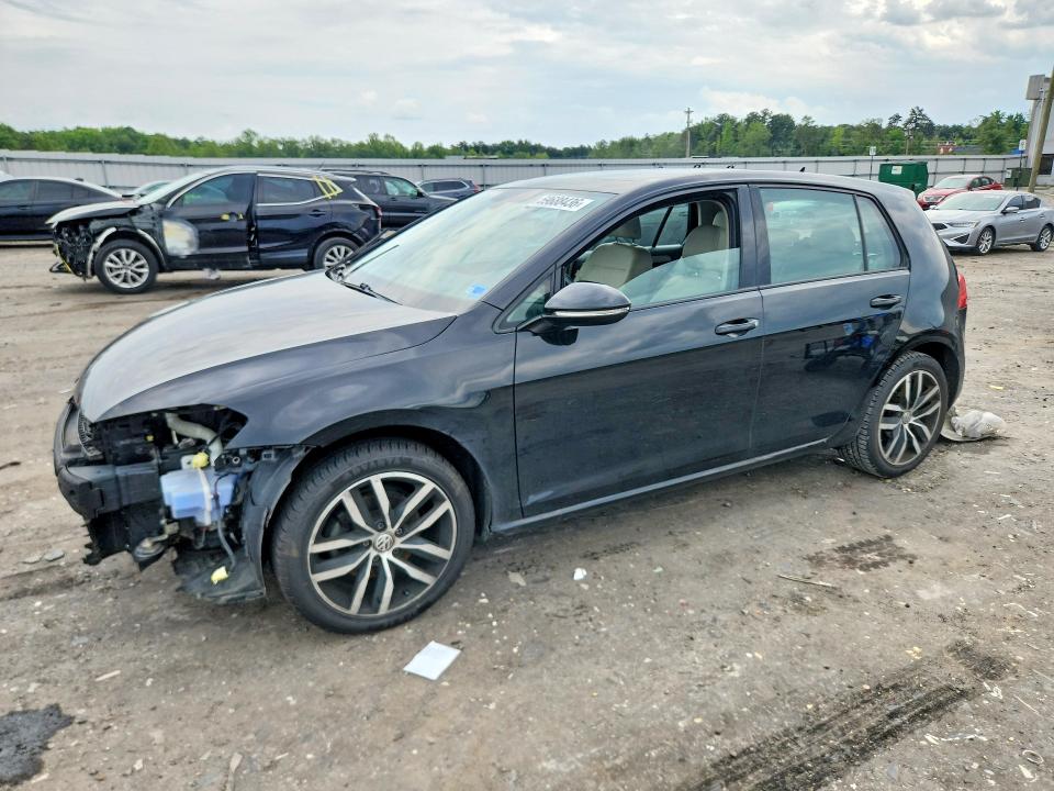 2016 Volkswagen Golf მანქანა იყიდება აუქციონზე, vin: 3VW217AU2GM007729, აუქციონის ნომერი: 59688436