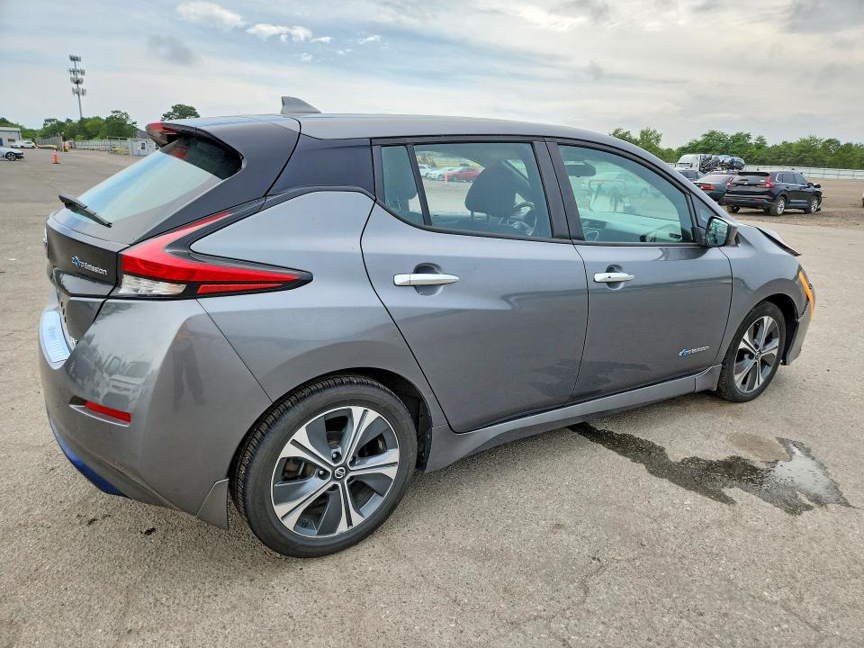 61339896 :رقم المزاد ، 1N4AZ1CP3KC306027 vin ، 2019 Nissan Leaf مزاد بيع