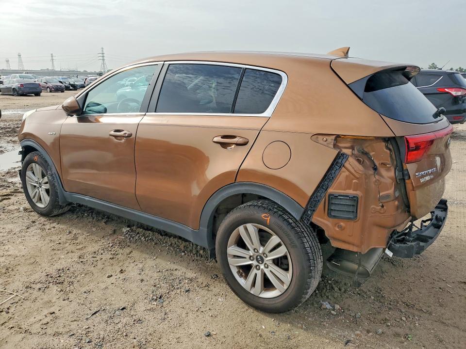 2018 Kia Sportage მანქანა იყიდება აუქციონზე, vin: KNDPMCAC5J7447493, აუქციონის ნომერი: 60792796