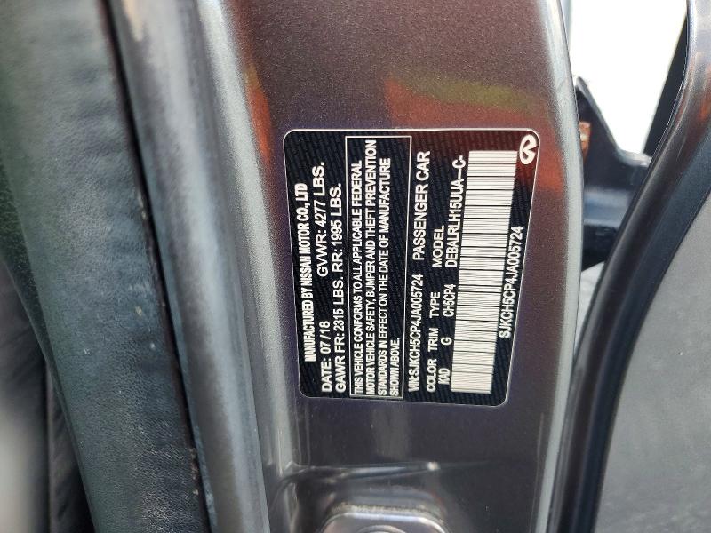 Продажа на аукционе авто 2018 Infiniti Qx30, vin: SJKCH5CP4JA005724, номер лота: 59574326