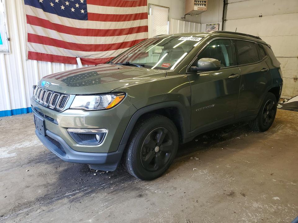 Продажа на аукционе авто 2021 Jeep Compass, vin: 3C4NJDBB7MT566903, номер лота: 61116456