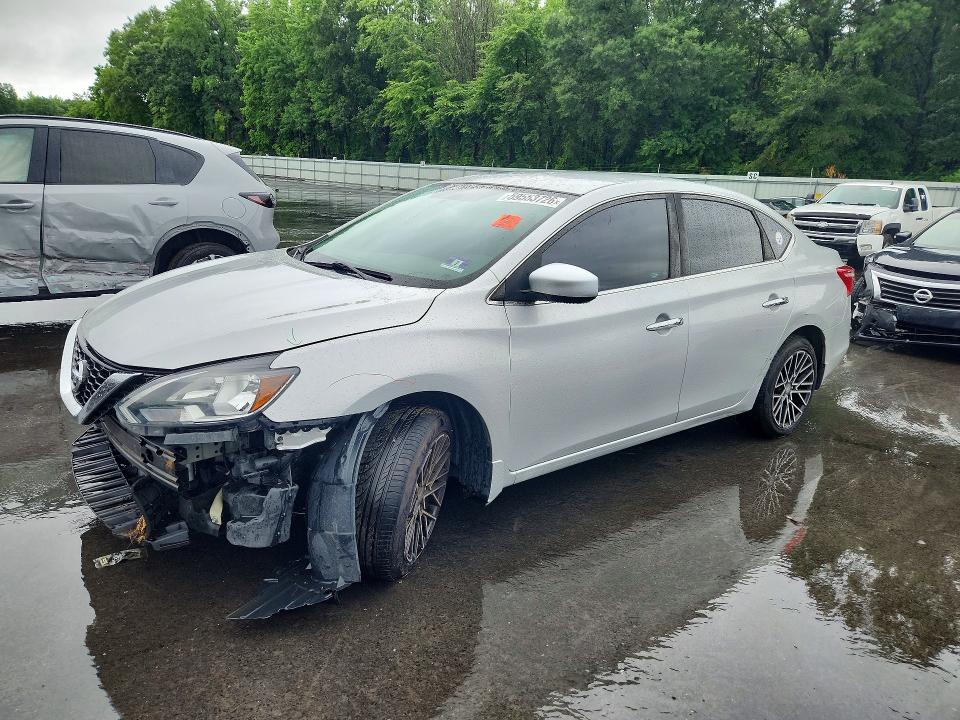 Продаж на аукціоні авто 2017 Nissan Sentra, vin: 3N1AB7AP8HY229565, номер лоту: 59553726