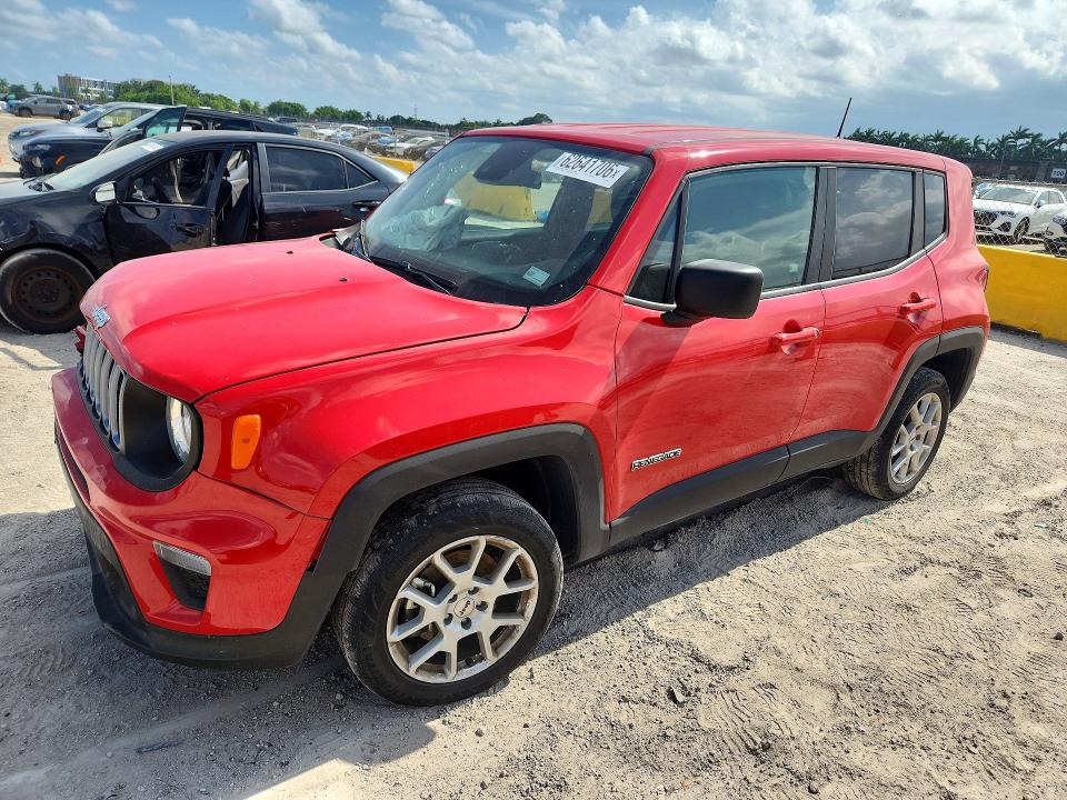 Aukcja sprzedaży 2023 Jeep Renegade, vin: ZACNJDB13PPP23309, numer aukcji: 62641706