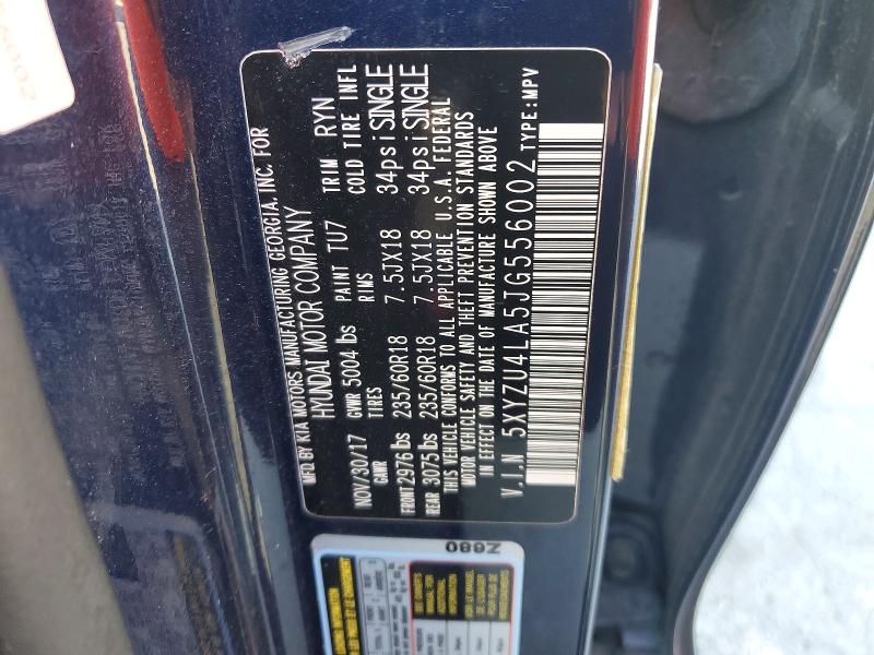 Продаж на аукціоні авто 2018 Hyundai Santa Fe Sport, vin: 5XYZU4LA5JG556002, номер лоту: 61616256