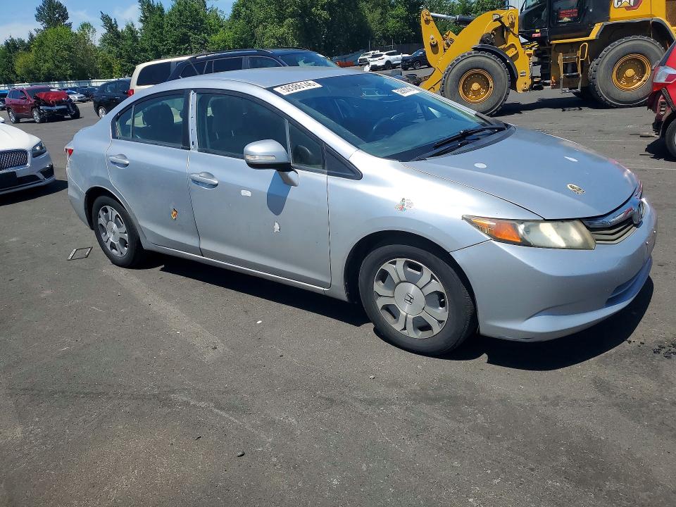 59386146 :رقم المزاد ، JHMFB4F24CS003270 vin ، 2012 Honda Civic مزاد بيع