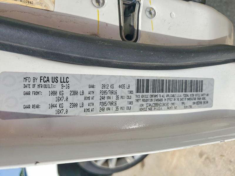 Aukcja sprzedaży 2017 Jeep Compass, vin: 1C4NJCBB6HD134101, numer aukcji: 62024206