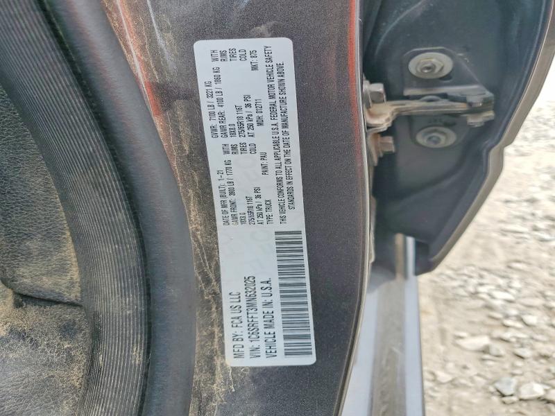 Aukcja sprzedaży 2021 Ram 1500, vin: 1C6SRFFT3MN632025, numer aukcji: 63546866