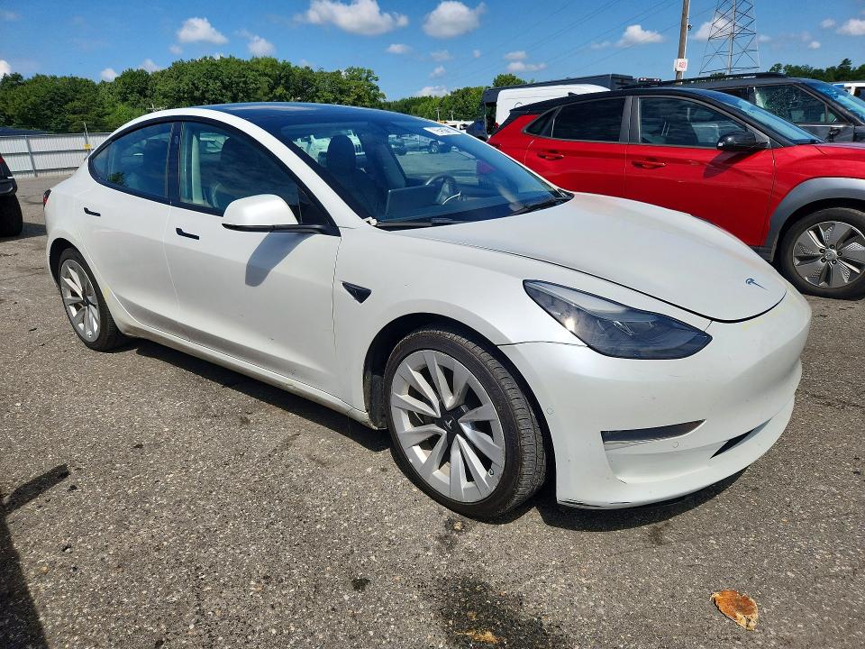 Aukcja sprzedaży 2022 Tesla Model 3, vin: 5YJ3E1EB5NF285804, numer aukcji: 63257136