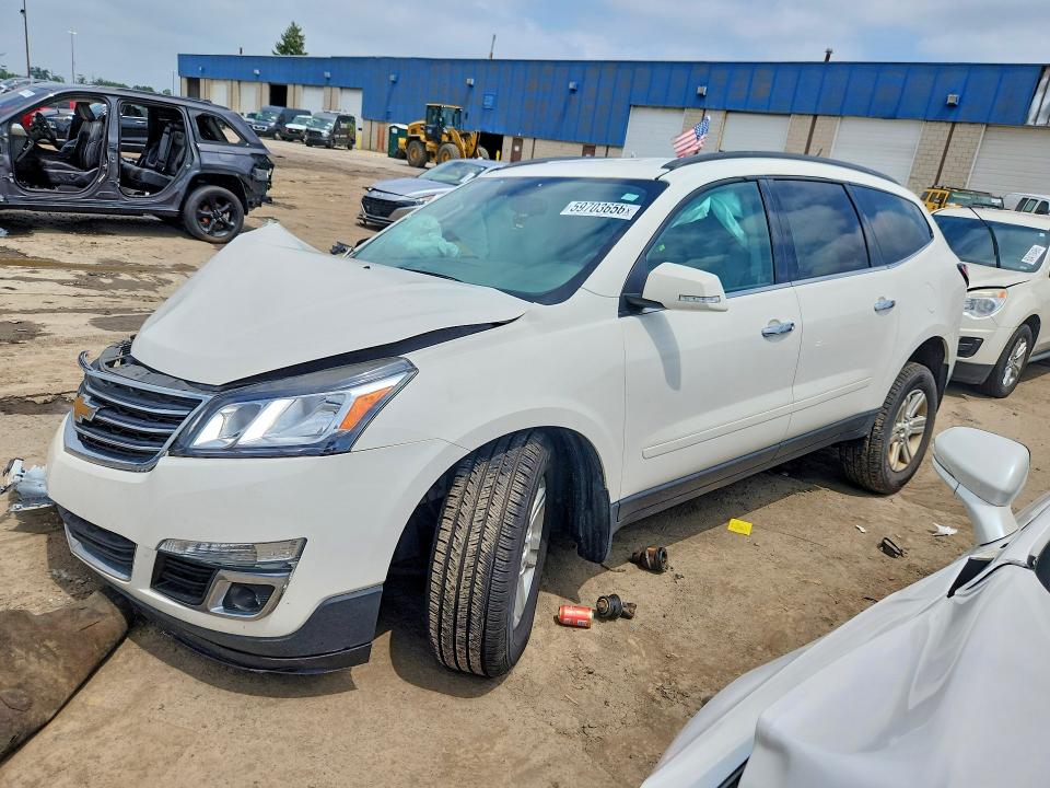 2014 Chevrolet Traverse L მანქანა იყიდება აუქციონზე, vin: 1GNKVHKD0EJ201768, აუქციონის ნომერი: 59703656