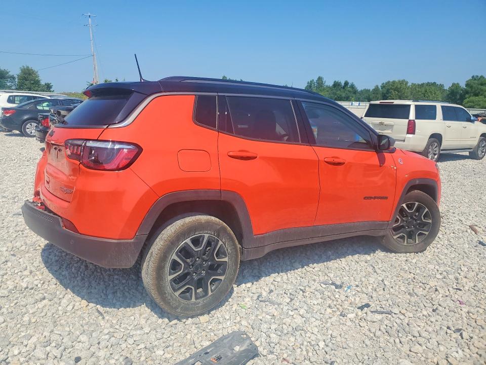 58830996 :رقم المزاد ، 3C4NJDDB0MT545260 vin ، 2021 Jeep Compass مزاد بيع