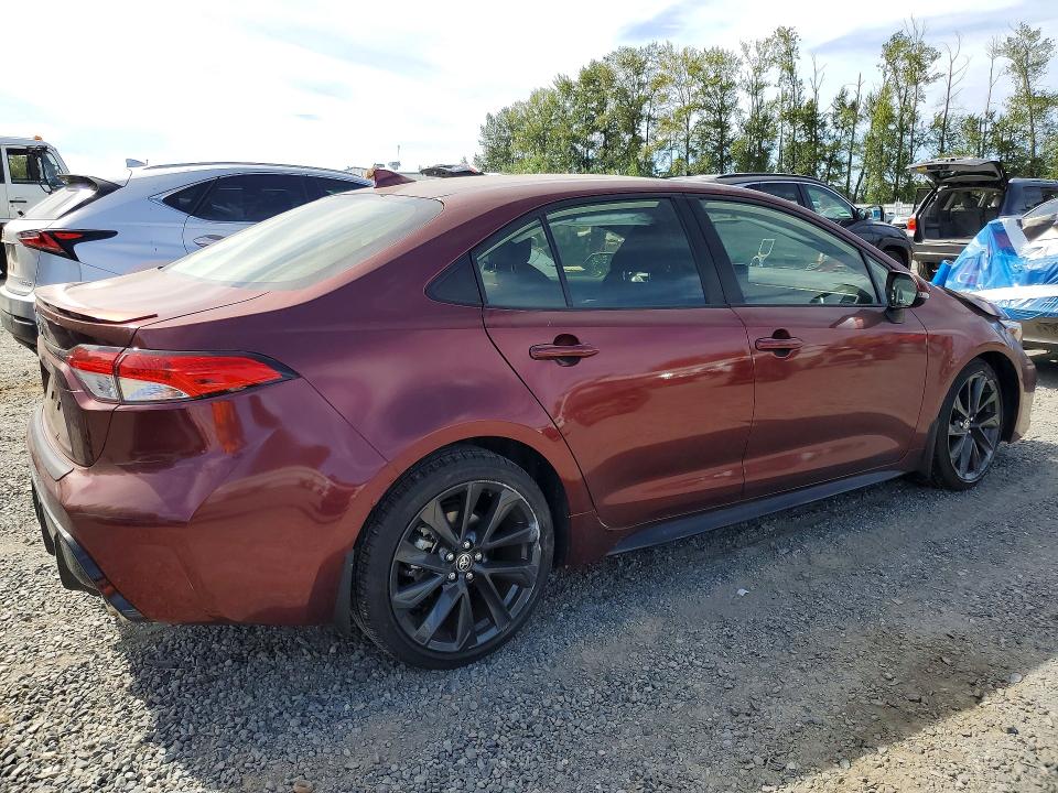 2023 Toyota Corolla Hybrid მანქანა იყიდება აუქციონზე, vin: JTDBDMHE8PJ003625, აუქციონის ნომერი: 62917146