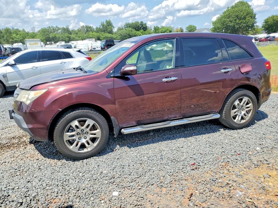 2008 Acura Mdx მანქანა იყიდება აუქციონზე, vin: 2HNYD28208H553287, აუქციონის ნომერი: 61899196