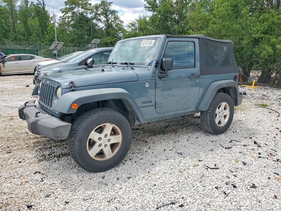 Продажа на аукционе авто 2014 Jeep Wrangler, vin: 1C4AJWAG4EL107087, номер лота: 63167426
