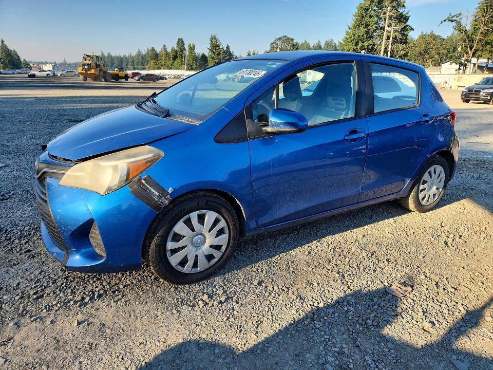 61780246 :رقم المزاد ، VNKKTUD33FA032902 vin ، 2015 Toyota Yaris مزاد بيع
