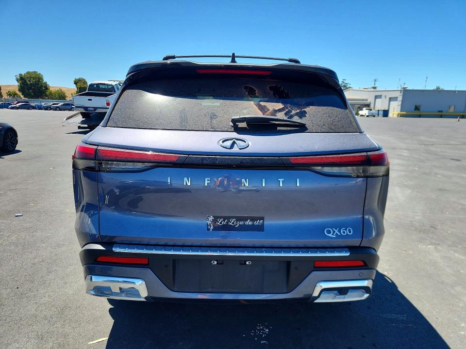 2022 Infiniti Qx60 მანქანა იყიდება აუქციონზე, vin: 5N1DL1HT8NC341984, აუქციონის ნომერი: 62112116