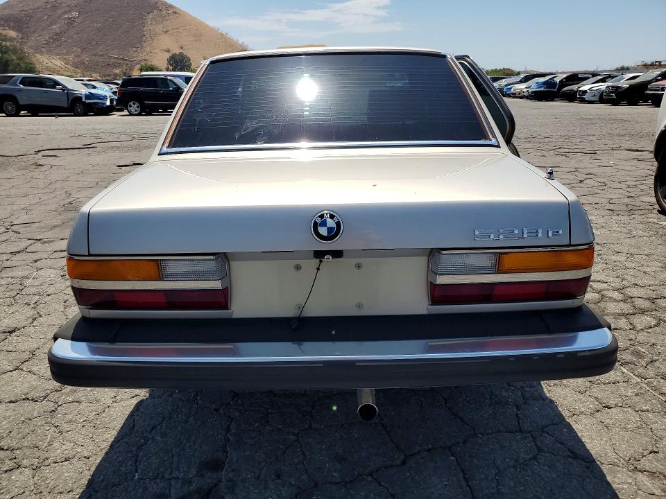 1986 Bmw 528 მანქანა იყიდება აუქციონზე, vin: WBADK8308G9660652, აუქციონის ნომერი: 60968286