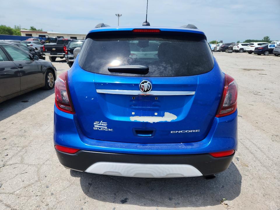 59855176 :رقم المزاد ، KL4CJCSB7HB145153 vin ، 2017 Buick Encore مزاد بيع