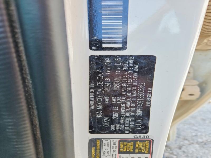 2025 Kia K4 მანქანა იყიდება აუქციონზე, vin: 3KPFT4DE1SE005362, აუქციონის ნომერი: 60883196