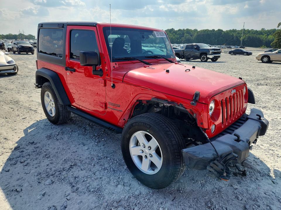 Продаж на аукціоні авто 2016 Jeep Wrangler, vin: 1C4AJWAG7GL305312, номер лоту: 59766396