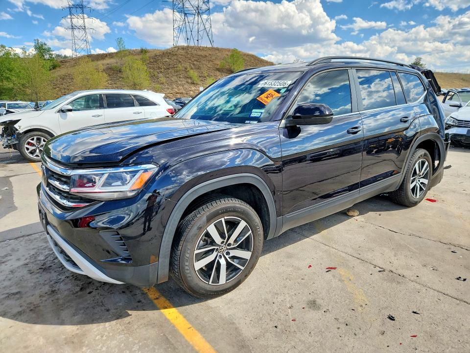 2021 Volkswagen Atlas მანქანა იყიდება აუქციონზე, vin: 1V2DP2CA8MC607327, აუქციონის ნომერი: 61532506