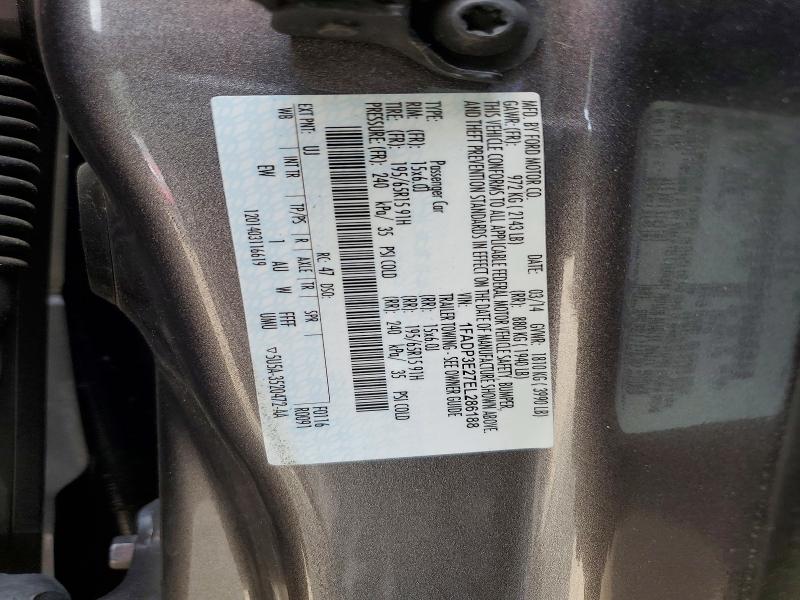 Aukcja sprzedaży 2014 Ford Focus, vin: 1FADP3E27EL286188, numer aukcji: 58594236