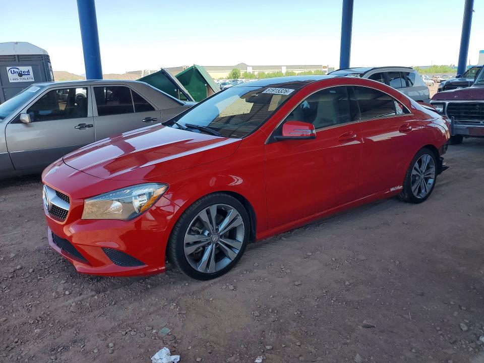 2014 Mercedes-benz Cla მანქანა იყიდება აუქციონზე, vin: WDDSJ4EB0EN053899, აუქციონის ნომერი: 61915326