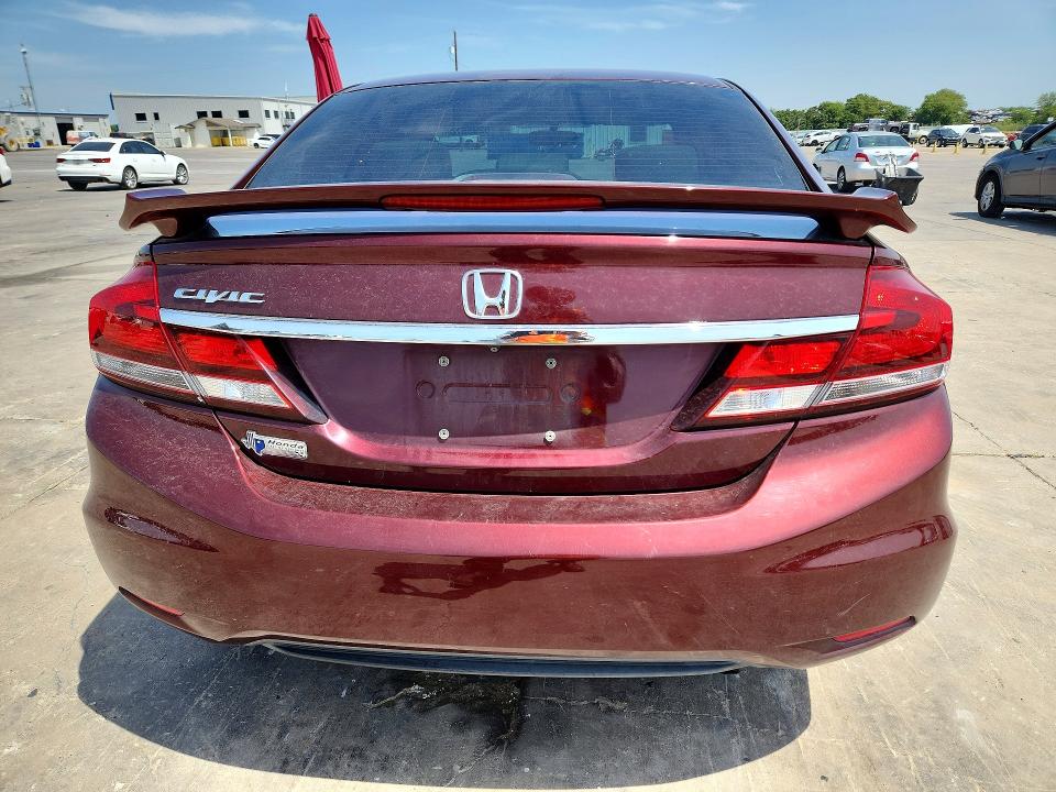 Продажа на аукционе авто 2014 Honda Civic, vin: 19XFB2F82EE217609, номер лота: 62955706