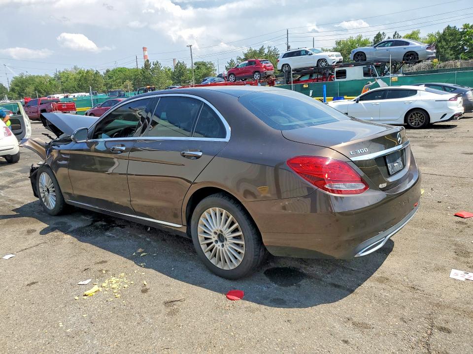 2017 Mercedes-benz C მანქანა იყიდება აუქციონზე, vin: 55SWF4KB8HU183495, აუქციონის ნომერი: 60001956