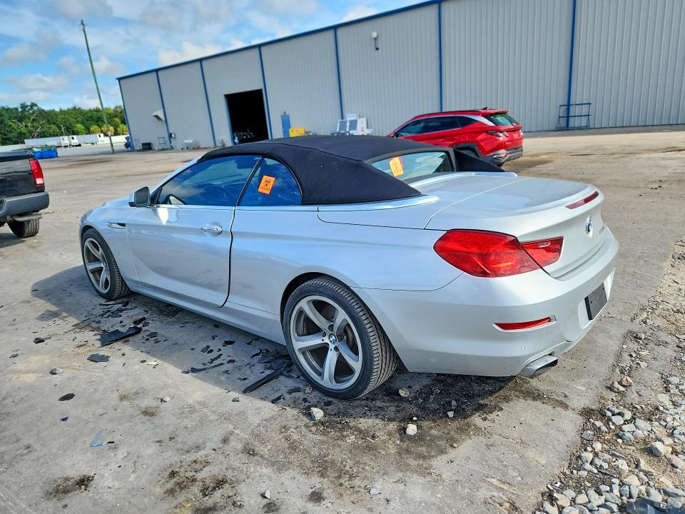 62617186 :رقم المزاد ، WBALZ3C54CDL71118 vin ، 2012 Bmw 650 مزاد بيع