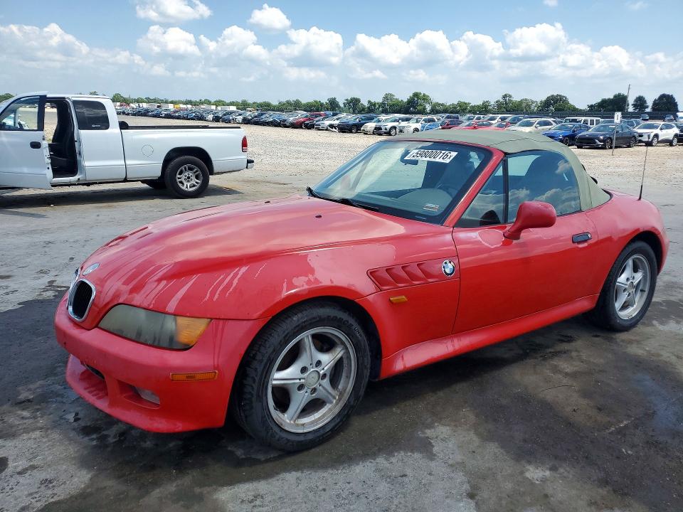 59800016 :رقم المزاد ، 4USCH7331WLE09181 vin ، 1998 Bmw Z3 مزاد بيع