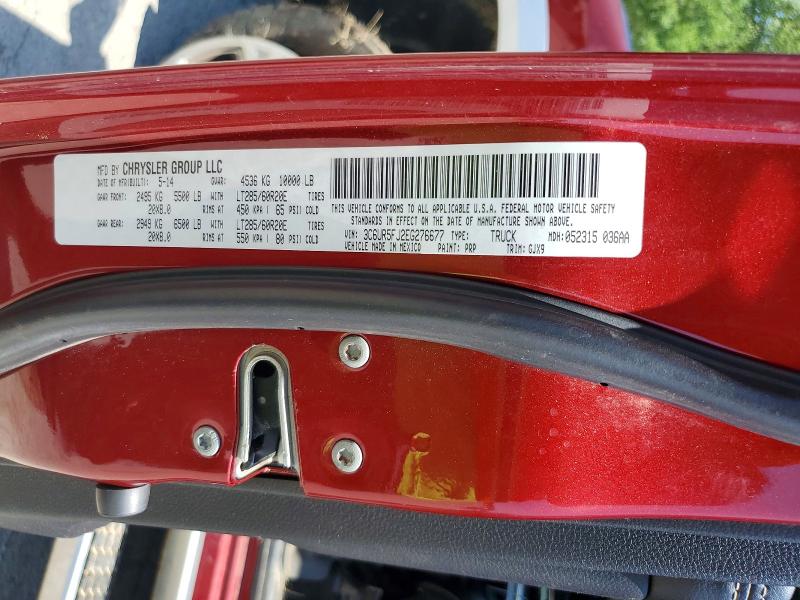 Продаж на аукціоні авто 2014 Ram 2500, vin: 3C6UR5FJ2EG276677, номер лоту: 59783326