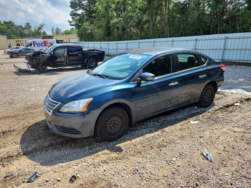 2014 Nissan Sentra მანქანა იყიდება აუქციონზე, vin: 3N1AB7AP0EY342163, აუქციონის ნომერი: 59892356