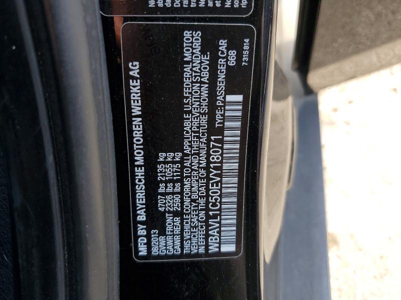 Продажа на аукционе авто 2014 Bmw X1, vin: WBAVL1C50EVY18071, номер лота: 60373166