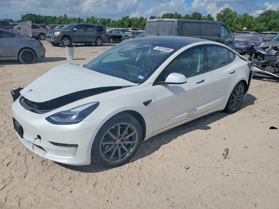Продажа на аукционе авто 2021 Tesla Model 3, vin: 5YJ3E1EA9MF090813, номер лота: 59910966