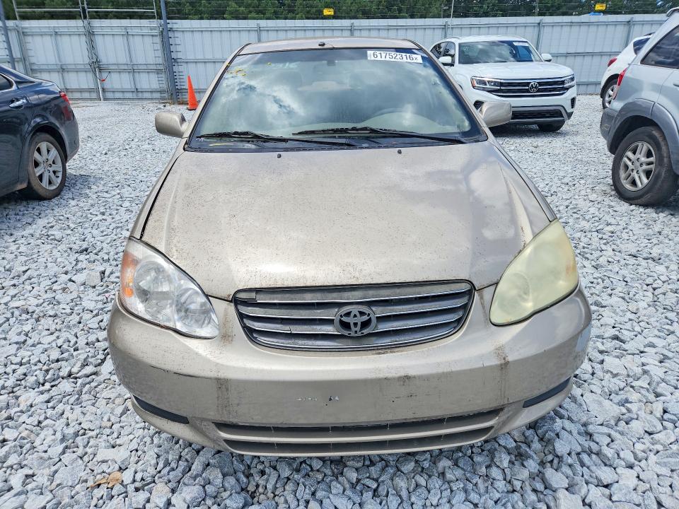 61752316 :رقم المزاد ، 1NXBR32EX4Z318100 vin ، 2004 Toyota Corolla مزاد بيع