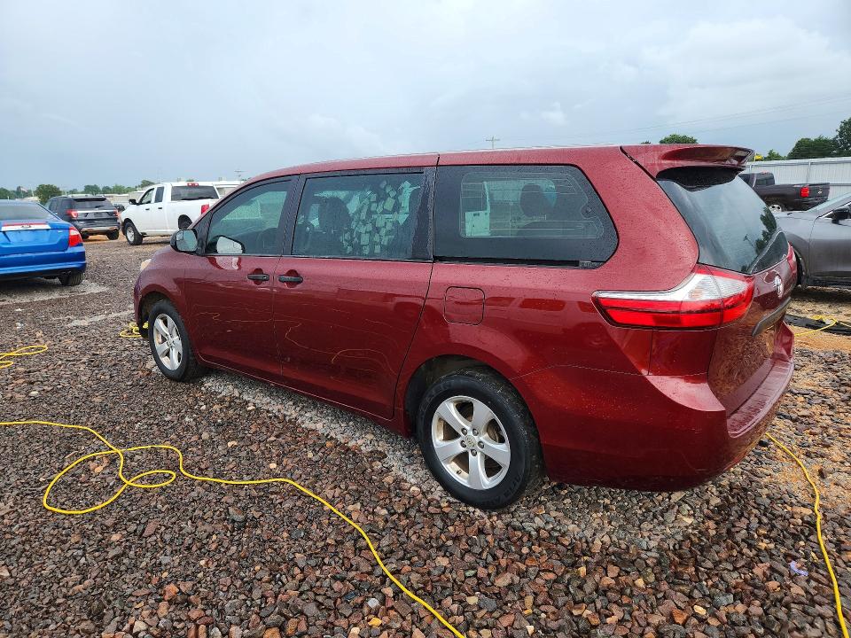 Продаж на аукціоні авто 2017 Toyota Sienna, vin: 5TDZZ3DC0HS867121, номер лоту: 61243466