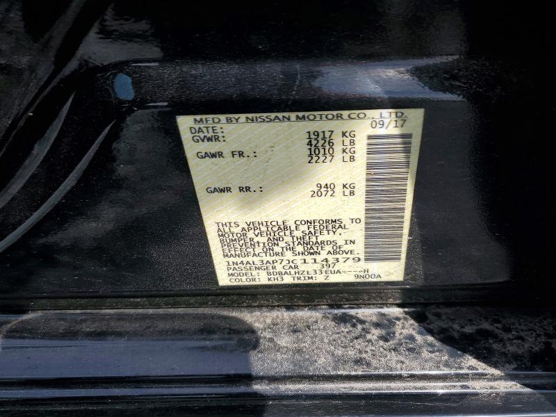 Aukcja sprzedaży 2018 Nissan Altima, vin: 1N4AL3AP7JC114379, numer aukcji: 60229216