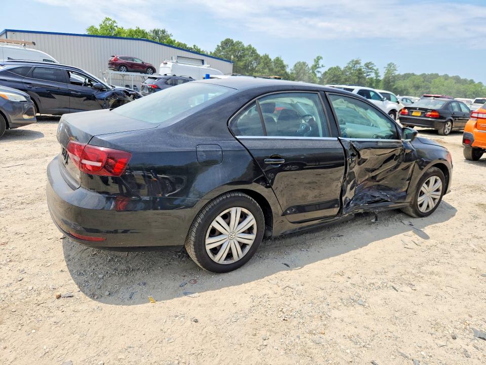 2017 Volkswagen Jetta მანქანა იყიდება აუქციონზე, vin: 3VW2B7AJ6HM237651, აუქციონის ნომერი: 59360786