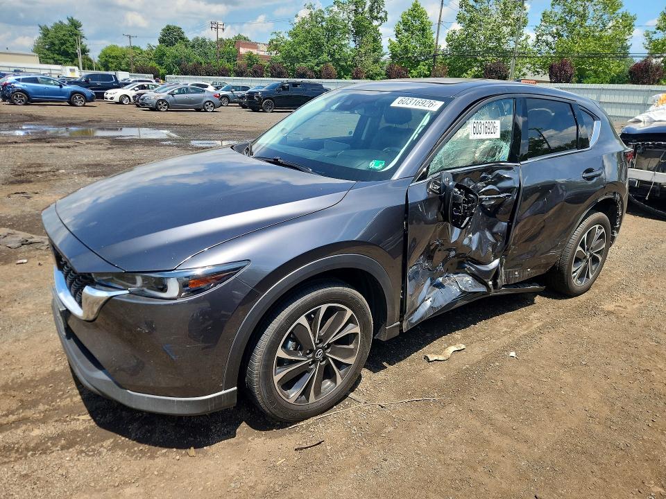 Продажа на аукционе авто 2022 Mazda Cx-5, vin: JM3KFBEM1N1529996, номер лота: 60316926
