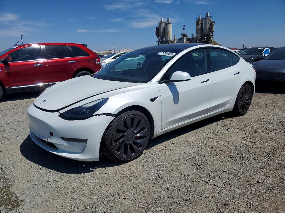 Aukcja sprzedaży 2023 Tesla Model 3, vin: 5YJ3E1ECXPF517843, numer aukcji: 61970066