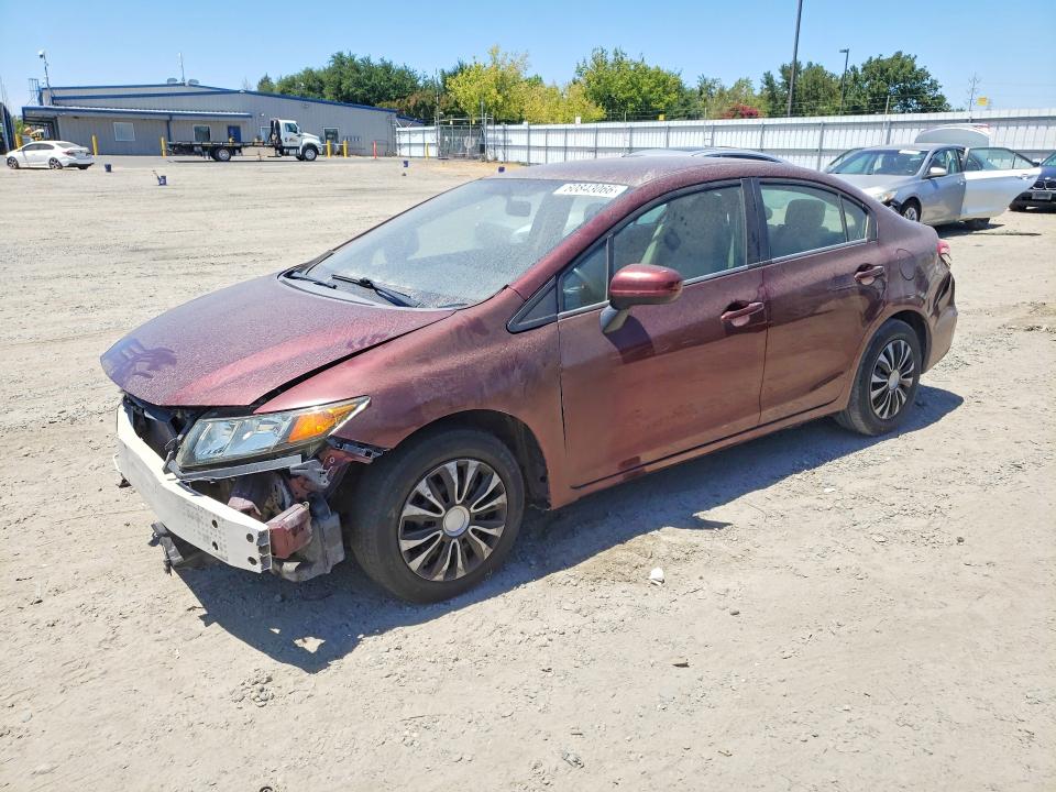 2014 Honda Civic მანქანა იყიდება აუქციონზე, vin: 19XFB2F52EE232441, აუქციონის ნომერი: 60843066