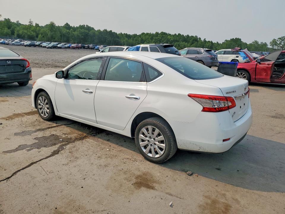 2015 Nissan Sentra მანქანა იყიდება აუქციონზე, vin: 3N1AB7AP7FY248024, აუქციონის ნომერი: 61150976