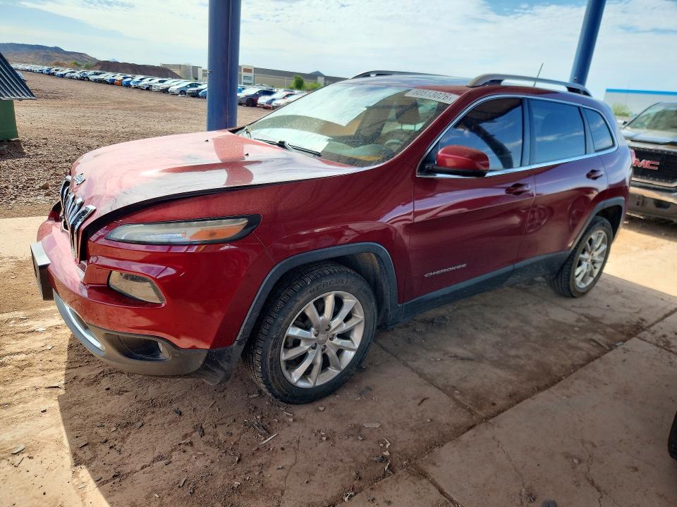 2016 Jeep Cherokee მანქანა იყიდება აუქციონზე, vin: 1C4PJLDB3GW247917, აუქციონის ნომერი: 60513026