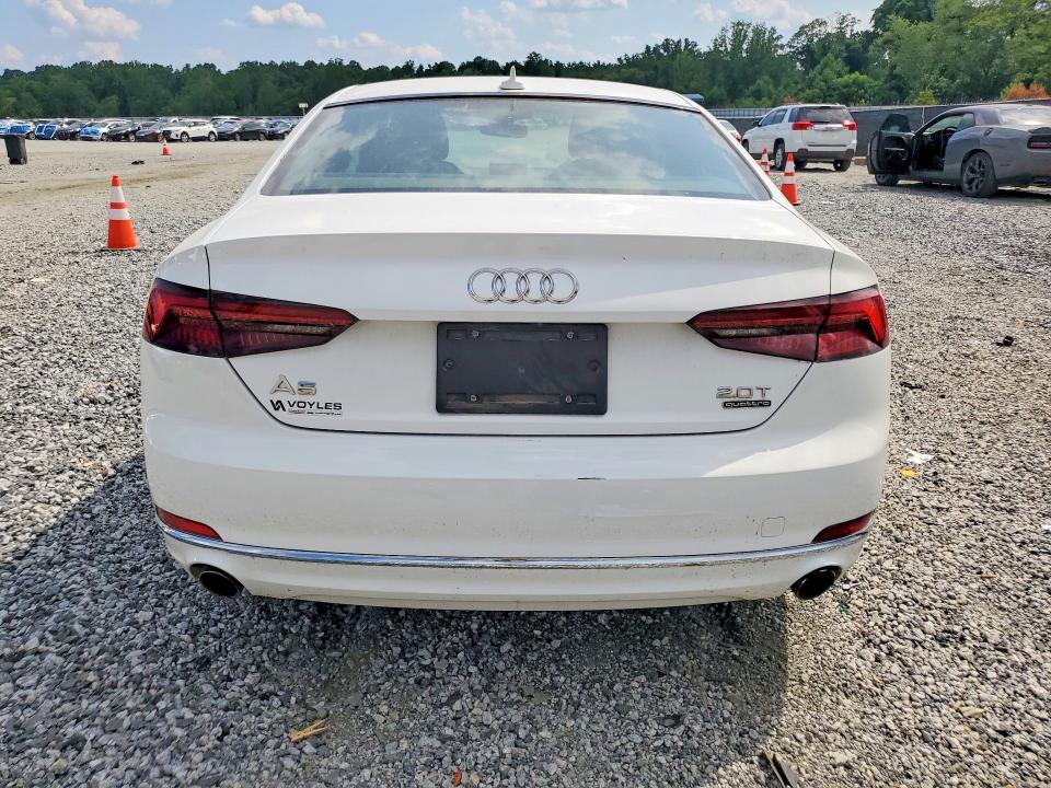 2018 Audi A5 მანქანა იყიდება აუქციონზე, vin: WAUNNAF52JA100559, აუქციონის ნომერი: 59261386