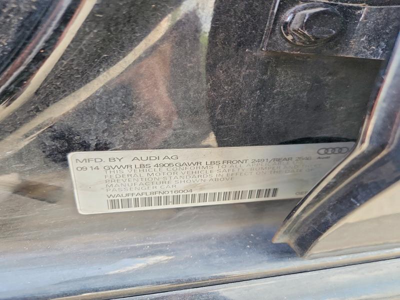Aukcja sprzedaży 2015 Audi A4, vin: WAUFFAFL8FN016004, numer aukcji: 61473426