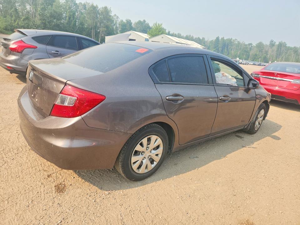 Продажа на аукционе авто 2012 Honda Civic, vin: 2HGFB2F47CH003649, номер лота: 60273376